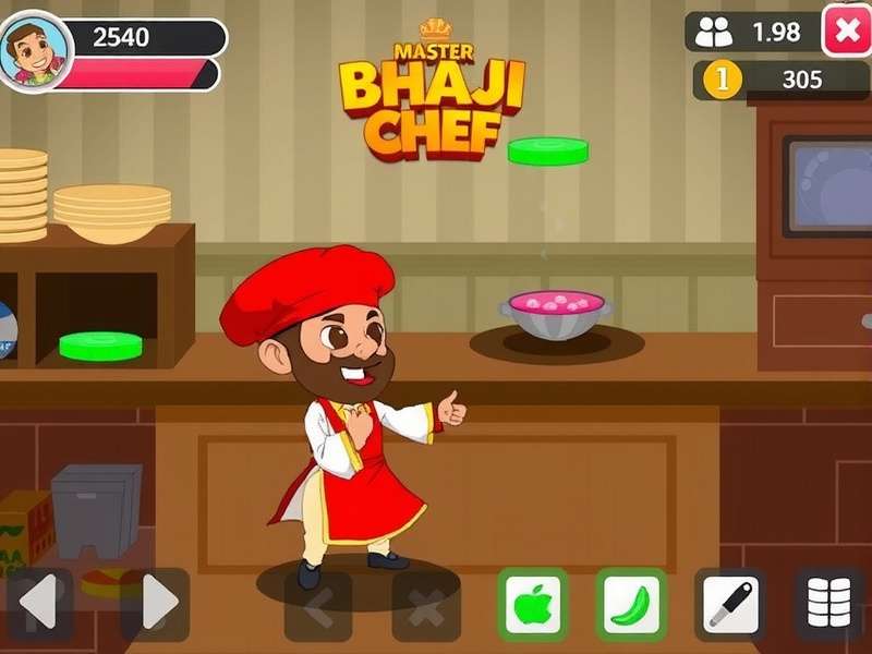 Master Bhaji Chef Game Screenshot