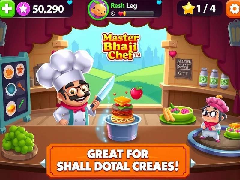 Master Bhaji Chef Gameplay Mechanics